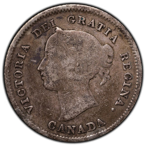 SOLD Canada 1872-H 5 Cents Silver Coin