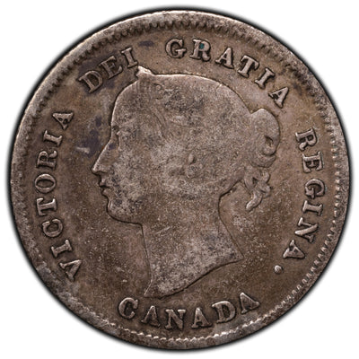 SOLD Canada 1872-H 5 Cents Silver Coin