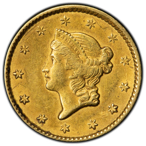 SOLD United States 1850 $1 One Dollar Gold Coin