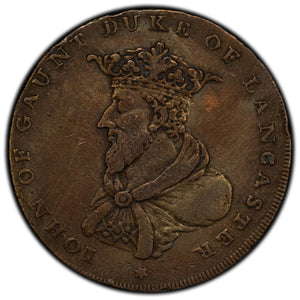 SOLD Great Britain Lancaster 1792 1/2 Half Penny Token D&H 31