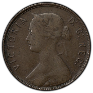 SOLD Newfoundland 1876-H 1 Large Cent Coin