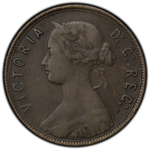 SOLD Newfoundland 1894 1 Large Cent Coin