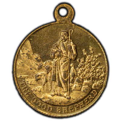 SOLD Ireland Belfast The Good Shepherd Medallion