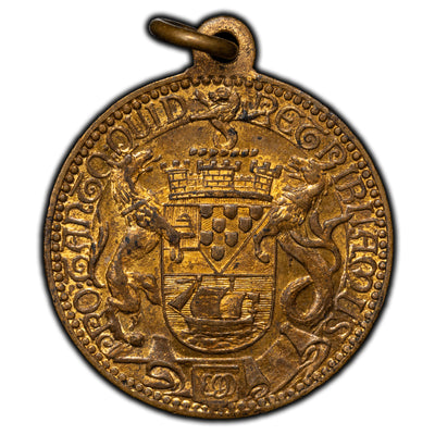 Ireland 1903 Royal Visit To Belfast Medallion