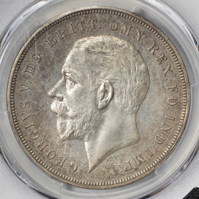 SOLD Great Britain 1935 1 Crown Silver Coin S-4049 - PCGS SP-63