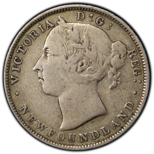SOLD Newfoundland 1888 20 Cents Silver Coin