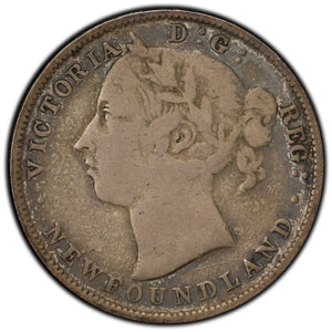 SOLD Newfoundland 1900 20 Cents Silver Coin