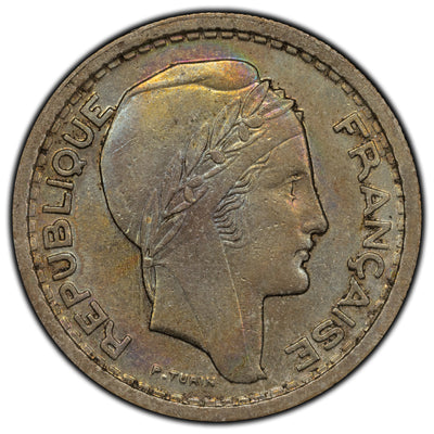 SOLD Algeria 1949 20 Francs Coin