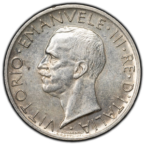SOLD Italy 1930 5 Lire Silver Coin