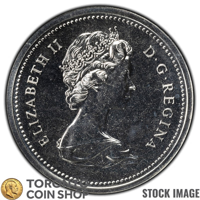Canada 1976 $1 Dollar Nickel Coin - Specimen Strike