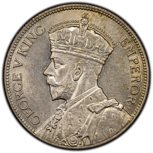SOLD New Zealand 1935 Florin Silver Coin KM #4