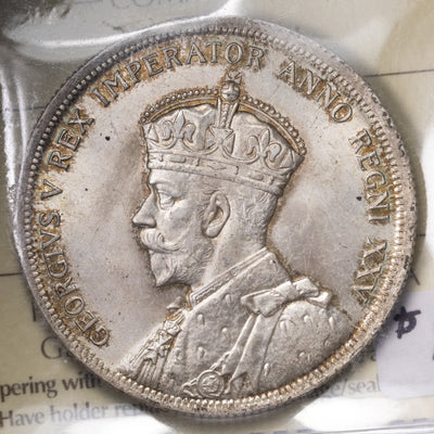 SOLD Canada 1935 $1 Silver Dollar Coin - ICCS MS-64