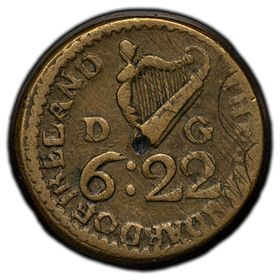 SOLD Ireland 1727-60 George II Coin Weight
