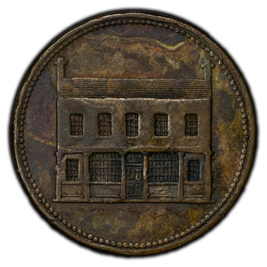 SOLD Ireland Waterford W. Kirkwood Draper & Silk Merchant Token