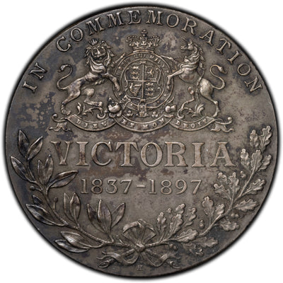 SOLD Great Britain 1897 Heaton Mint Victoria Diamond Jubilee Medal