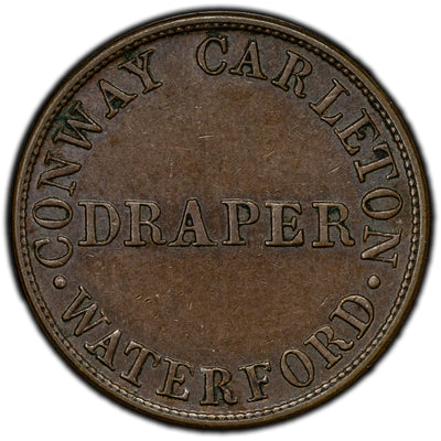 Ireland 1841 Waterford Conway Carleton Token