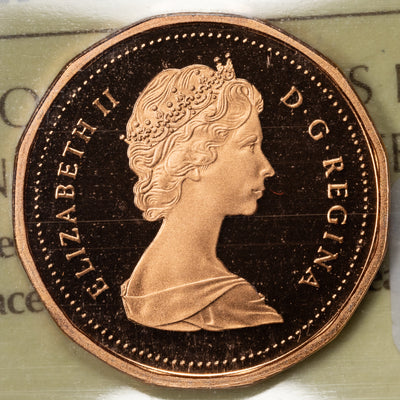 SOLD Canada 1988 1 Small Cent Coin - ICCS PF-68 Red UHC Ex. Victoria North