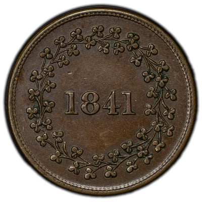 Ireland 1841 Waterford Conway Carleton Token