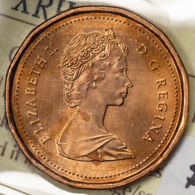 SOLD Canada 1988 1 Small Cent Coin - ICCS MS-66 Red