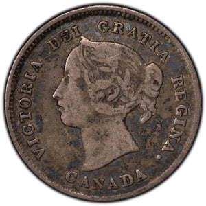 Canada 1888 5 Cents Silver Coin