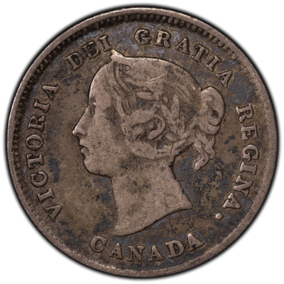 Canada 1888 5 Cents Silver Coin