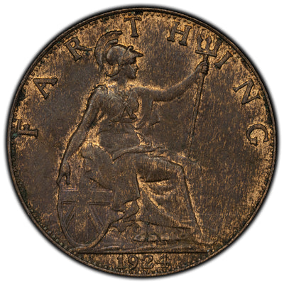Great Britain 1924 Farthing Coin