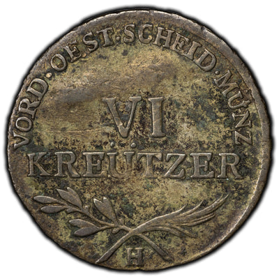 SOLD Further Austria 1797 6 Kreuzer Silver Coin KM #20