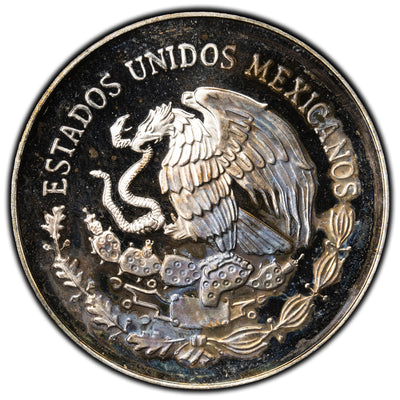 SOLD Mexico 1999 5 Pesos Silver Coin Buque Escuela Cuauhtemoc - Proof
