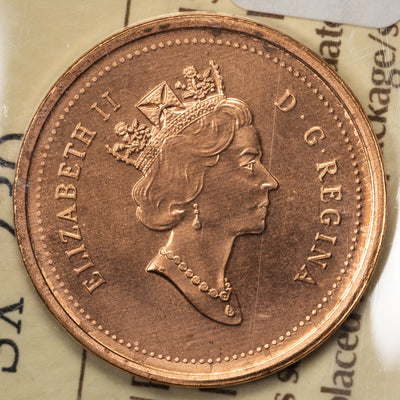 SOLD Canada 1998 1 Small Cent Coin - ICCS MS-67 Red