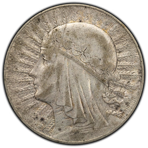 SOLD Poland 1932 10 Złotych Silver Coin