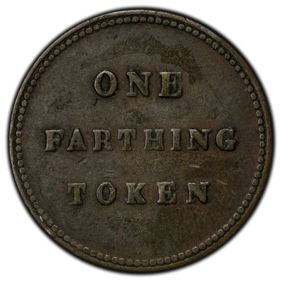 Ireland Cork Joseph Helen Farthing Merchant Token Batty #1437
