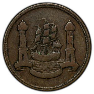 SOLD Ireland ND Cork Mont De Piété Token Batty #1439