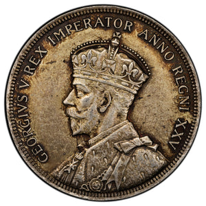 SOLD Canada 1935 $1 Silver Dollar Coin - First Year of Issue - EF/AU