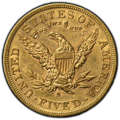 SOLD United States 1903-S $5 Half Eagle Gold Coin