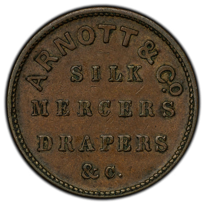 Ireland ND Cork Arnott & Co Merchant Token Batty #1428