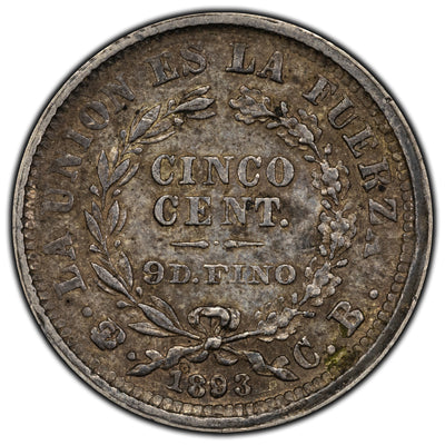 アンティークコイン 銀貨 NGC Chile 1817 FJ Mint 1 Peso Independent