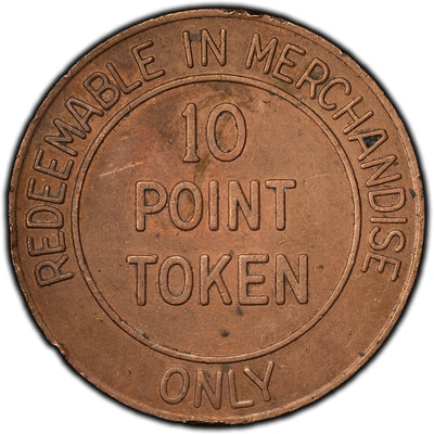 Beasley's Casino 10 Point Token Redeemable in Merchandise