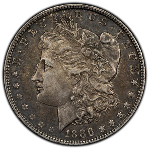 SOLD United States 1886 $1 Morgan Silver Dollar Coin