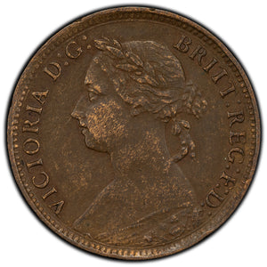 SOLD Great Britain 1890 Farthing Coin