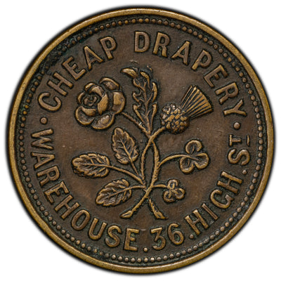 Ireland ND Belfast Mackenzie & McMullen Merchant Token Batty #1416