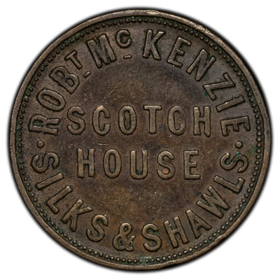 Ireland ND Belfast Robert McKenzie Merchant Token Batty #1417