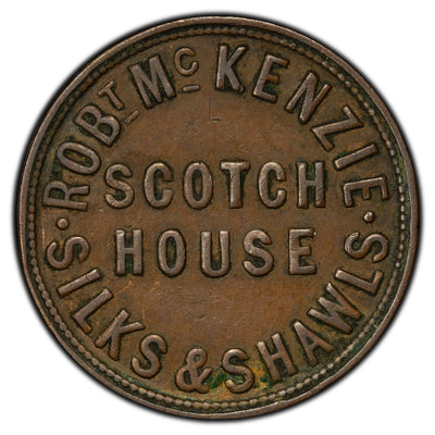 Ireland ND Belfast Robert McKenzie Merchant Token Batty #1417