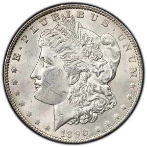 SOLD United States 1890 $1 Morgan Silver Dollar Coin
