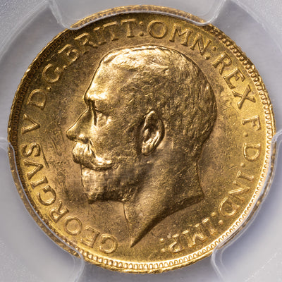 SOLD Canada 1911-C Sovereign Gold Coin S-3997 - PCGS MS-63