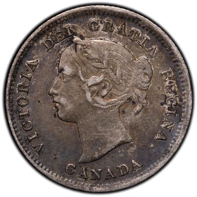 Canada 1899 5 Cents Silver Coin
