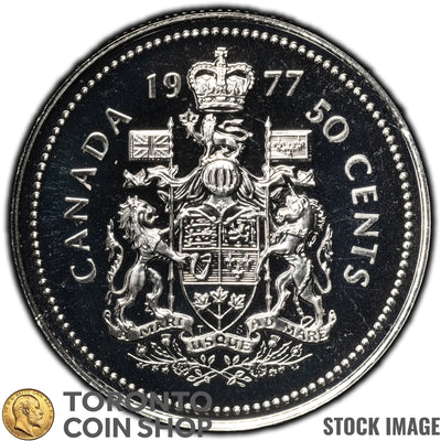 Canada 1977 50 Cents Coin - Specimen Strike
