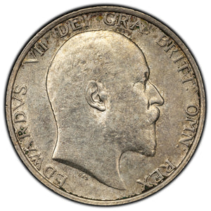 SOLD Great Britain 1907 One Shilling Silver Coin
