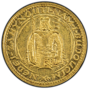 SOLD Czechoslovakia 1931 1 Ducat Gold Coin