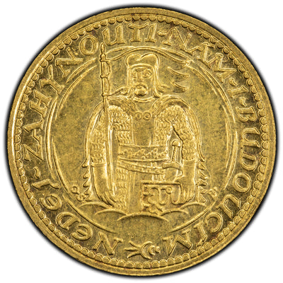 SOLD Czechoslovakia 1931 1 Ducat Gold Coin