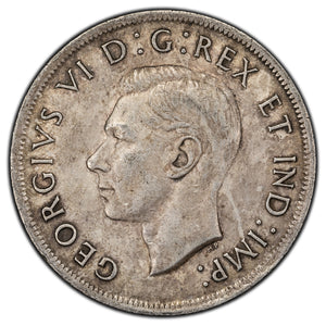 SOLD Canada 1937 $1 Silver Dollar Coin - King George VI - EF